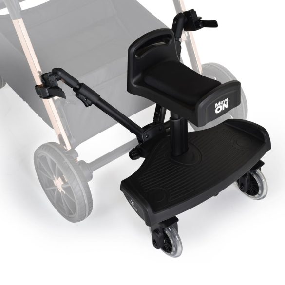 Cangaroo Move on testvérfellépő ülőkével univerzális fekete