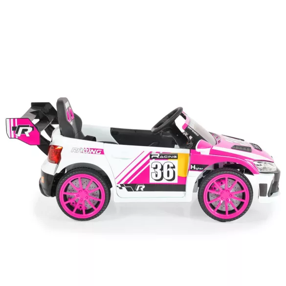 BO Drift e. autó hátsó spoiler szárnnyal pink