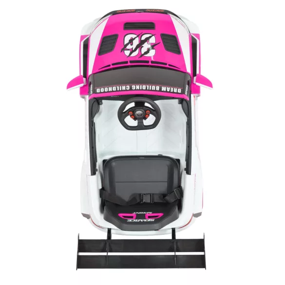 BO Drift e. autó hátsó spoiler szárnnyal pink