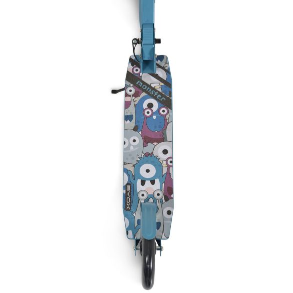 MONSTER roller 2 nagy kerekű, acélváz, 100 kg, 84-97cm-ig állítható KÉK