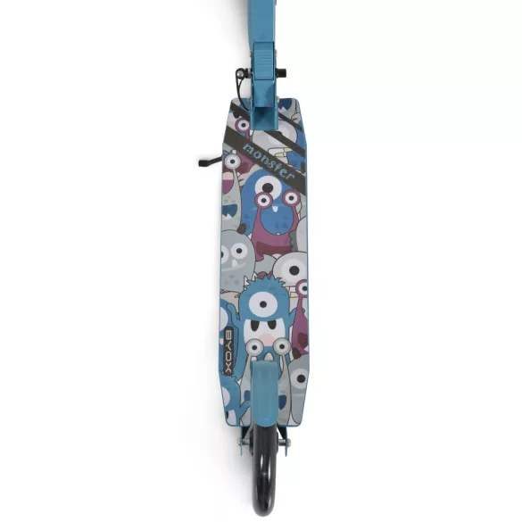MONSTER roller 2 nagy kerekű, acélváz, 100 kg, 84-97cm-ig állítható KÉK