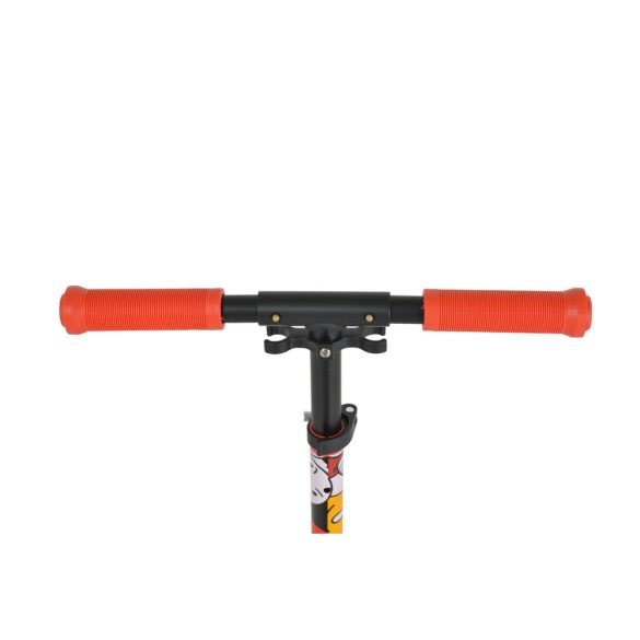 MONSTER roller 2 nagy kerekű, acélváz, 100 kg, 84-97cm-ig állítható PIROS