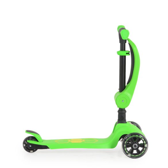 Lamborghini 2IN1 ráülős roller ZÖLD