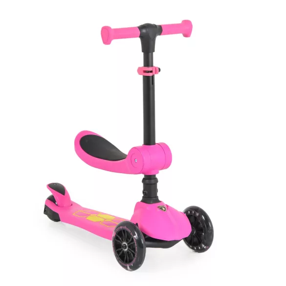 Lamborghini 2IN1 ráülős roller PINK