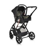 Multi autós hordozó i-size 40-87cm zöld