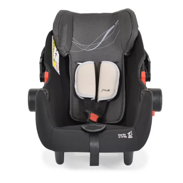 Multi autós hordozó i-size 40-87cm fekete