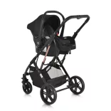 Multi autós hordozó i-size 40-87cm fekete
