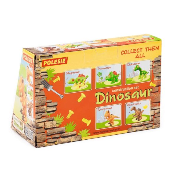 MŰANYAG JÁTÉK velociraptor szétszedhető