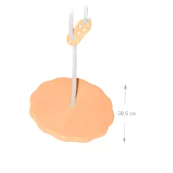 Mochtoys 12668 Kerek hinta PASZTEL NARANCS