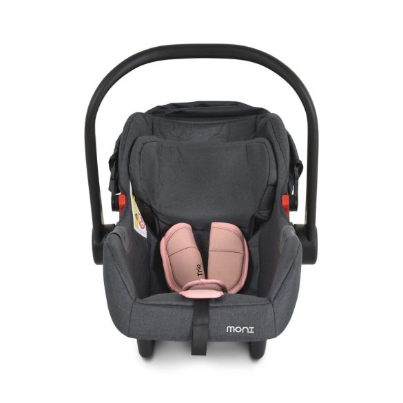 TRIO I-SIZE autós hordozó Polly babakocsihoz PINK