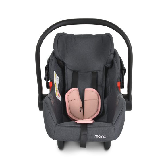 TRIO I-SIZE autós hordozó Polly babakocsihoz PINK