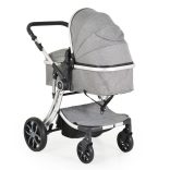 Polly 2in1 babakocsi SZETT:sport+mózes+ kistáska SZÜRKE