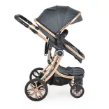 Polly 2 in1 babakocsi SZETT:sport+mózes+kistáska 107985 FEKETE