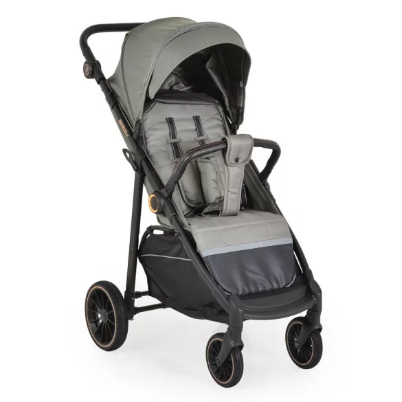 BUGGY babakocsi lapracsukható, nagy kerekek, könnyű ZÖLD