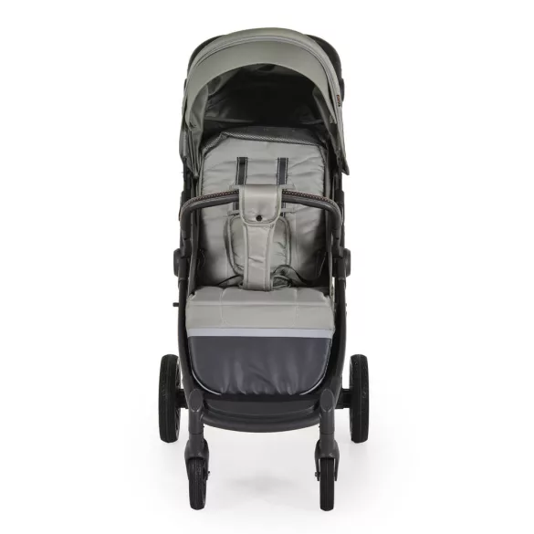 BUGGY babakocsi lapracsukható, nagy kerekek, könnyű ZÖLD