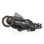 BUGGY babakocsi lapracsukható, nagy kerekek, könnyű ZÖLD