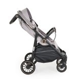 BUGGY babakocsi lapracsukható, nagy kerekek, könnyű SZÜRKE