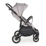 BUGGY babakocsi lapracsukható, nagy kerekek, könnyű SZÜRKE