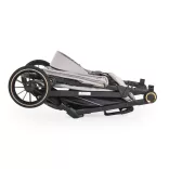 BUGGY babakocsi lapracsukható, nagy kerekek, könnyű SZÜRKE