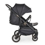 BUGGY babakocsi lapracsukható, nagy kerekek, könnyű FEKETE