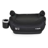 I-SWIFT ülésemelő pohártartóval 125-150cm I-SIZE és ISOFIX FEKETE
