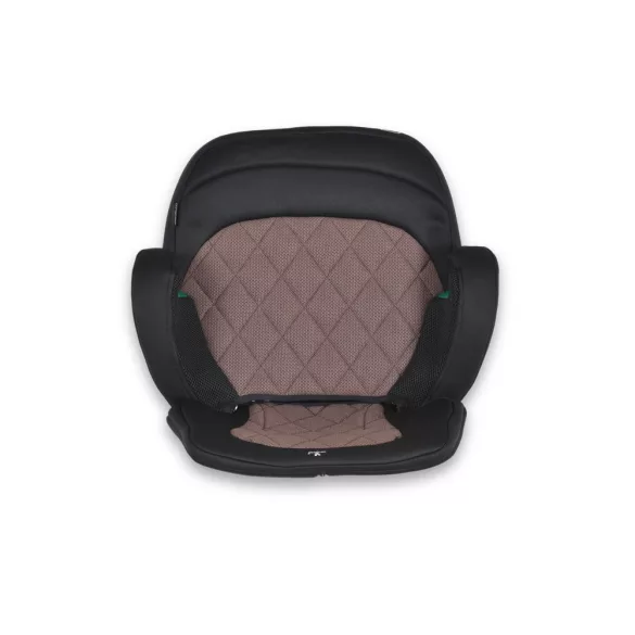 JAX autós ülésmagasító háttámlával 125-150cm rögzítő hevederrel, ISOFIX PINK