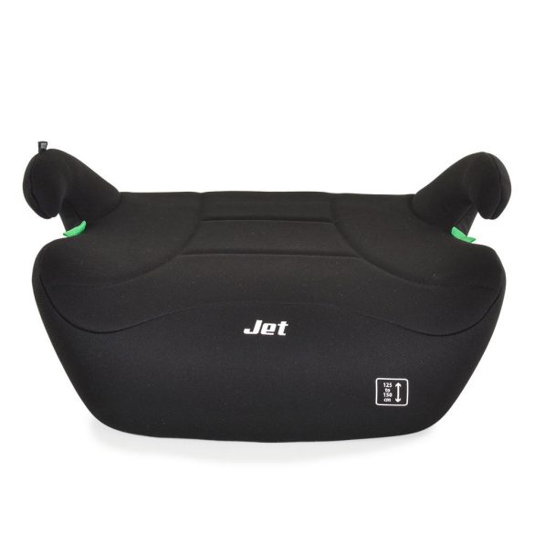JET ülésmagasító 125-150cm I-SIZE FEKETE