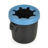 SWIFT ülésemelő I-SIZE pohártartóval, hevederrel 125-150cm KÉK