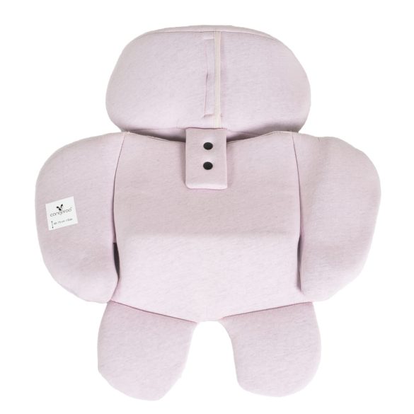 GRAVITY I-size autós ülés 40-150cm, SPS, forgatható talp, pamut huzat PINK