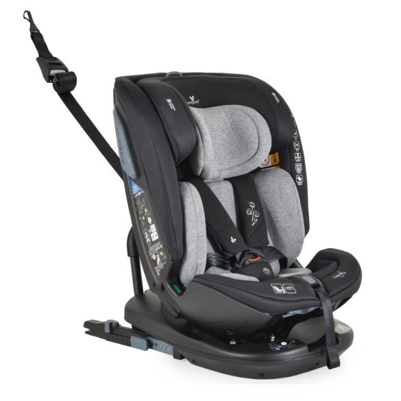 Cangaroo Gratvity I-size 360°forgatható IsoFix biztonsági gyerekülés - Szürke