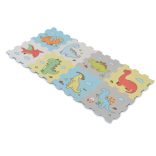 HABTAPI 8 db-os puzzle DINOSZAURUSZOS