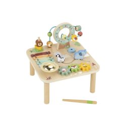 TOOKY Toy MONTESSORI asztalka AFRIKAI állatos PASZTEL