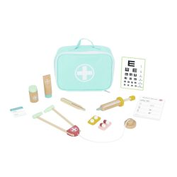 TOOKY Toy fa doktor szett kistáska VKÉK