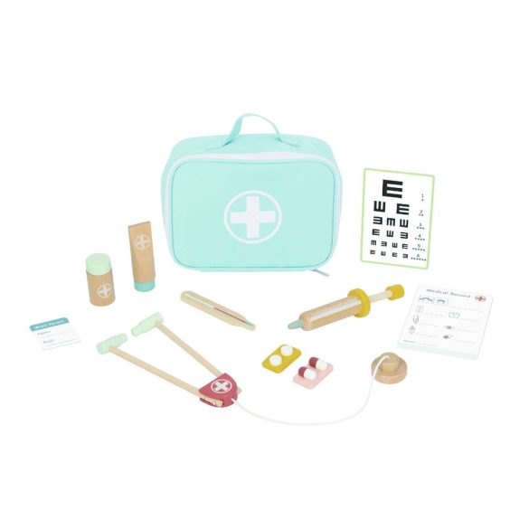TOOKY Toy fa doktor szett kistáska VKÉK