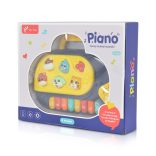 műanyag zongora állatokkal KÉK