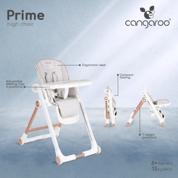 PRIME etetőszék V.SZÜRKE