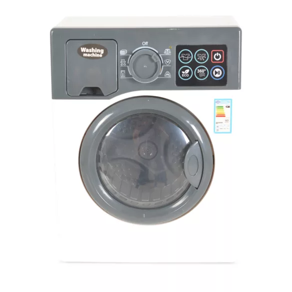 Műanyagjáték mosógép TEGOLE FEHÉR/SZÜRKE 