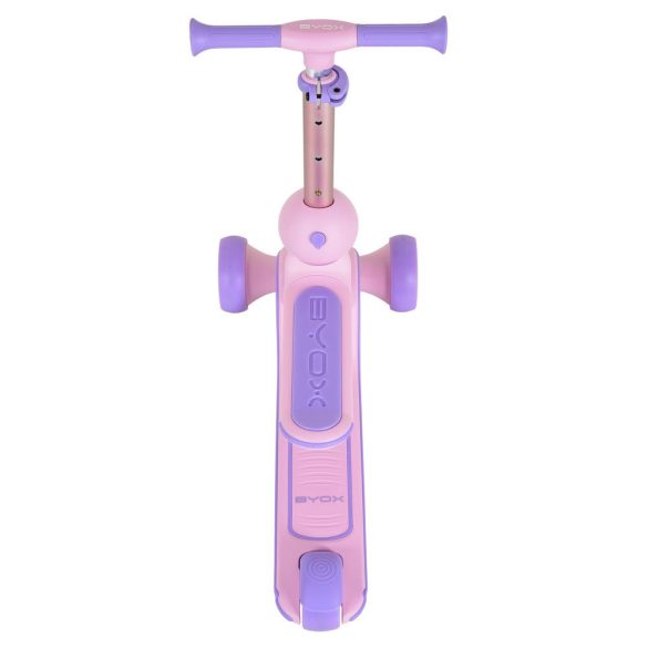 EVO scooter, roller ráülős, átalakítható 2in1 PINK