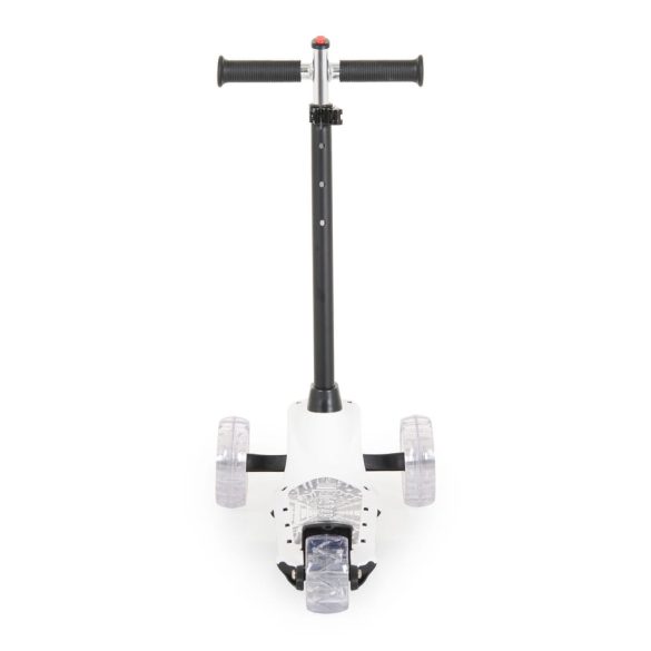 iSPORTER roller kamaszoknak villogó LEDekkel, 50 kgig FEHÉR/FEKETE