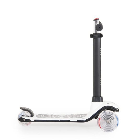 iSPORTER roller kamaszoknak villogó LEDekkel, 50 kgig FEHÉR/FEKETE