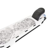 iSPORTER roller kamaszoknak villogó LEDekkel, 50 kgig FEHÉR/FEKETE