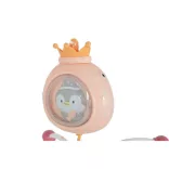 PENGUIN Bed bell zenélő forgó játék kiságyra fehér zajjal PINK