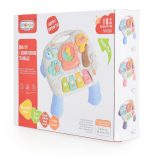 MŰANYAG tanuló asztal zongorával SZÜRKE