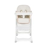 LINDO multifunkciós etetőszék kiegészítőkkel (előke, kanál, villa) FEHÉR