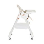 LINDO multifunkciós etetőszék kiegészítőkkel (előke, kanál, villa) FEHÉR
