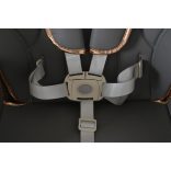 LINDO multifunkciós etetőszék kiegészítőkkel (előke, kanál, villa) SZÜRKE