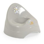 ZEBRA bébi egyszerű bili PASZTEL SZÜRKE