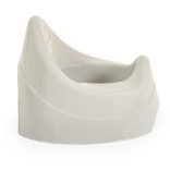 ZEBRA bébi egyszerű bili PASZTEL SZÜRKE