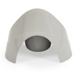 ZEBRA bébi egyszerű bili PASZTEL SZÜRKE