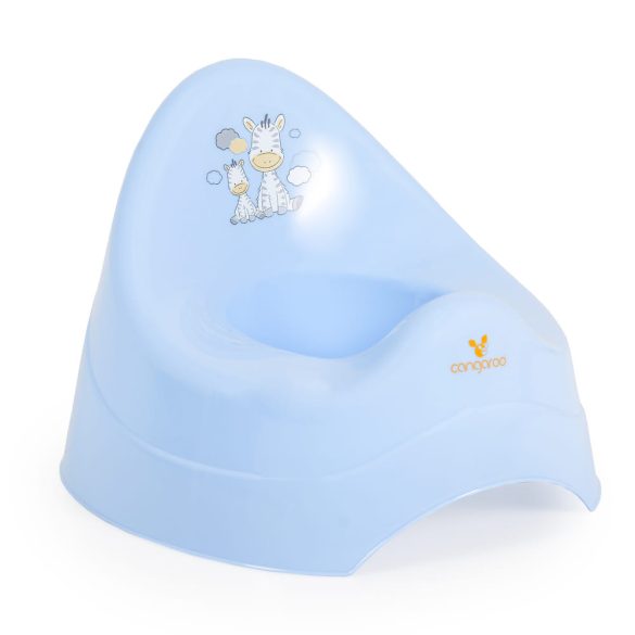 ZEBRA bébi egyszerű bili PASZTEL KÉK